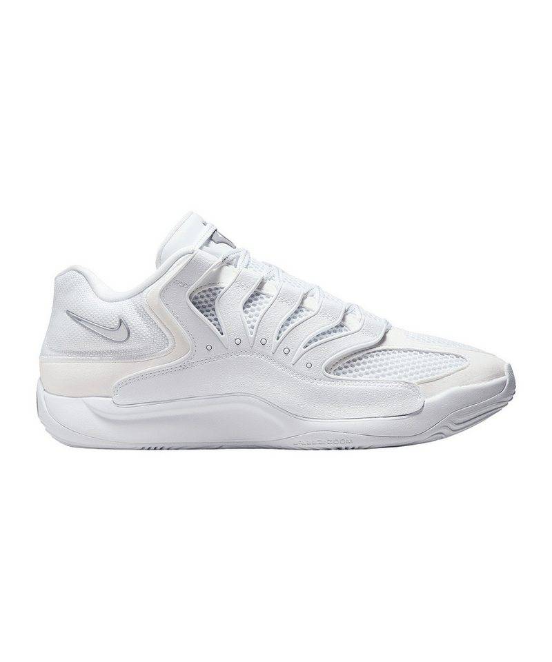Nike Nike Performance KD18 Triple Weiß Herren Hallenschuh von Nike