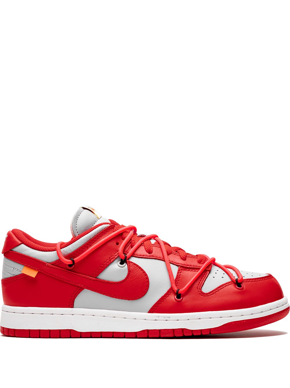 Nike X Off-White Nike x Off-White 'Dunk Low' Sneakers - Rot von Nike X Off-White