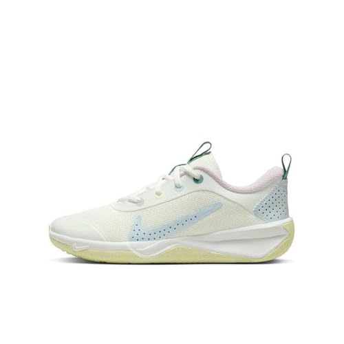 Nike Jungen Nike Omni Multi-court Sneaker, Summit White Cobalt Bliss Citron Tint, 36.5 EU Nike Jungen Nike Omni Multi-court Sneaker, Summit White Cobalt Bliss Citron Tint, 36.5 EU von Nike
