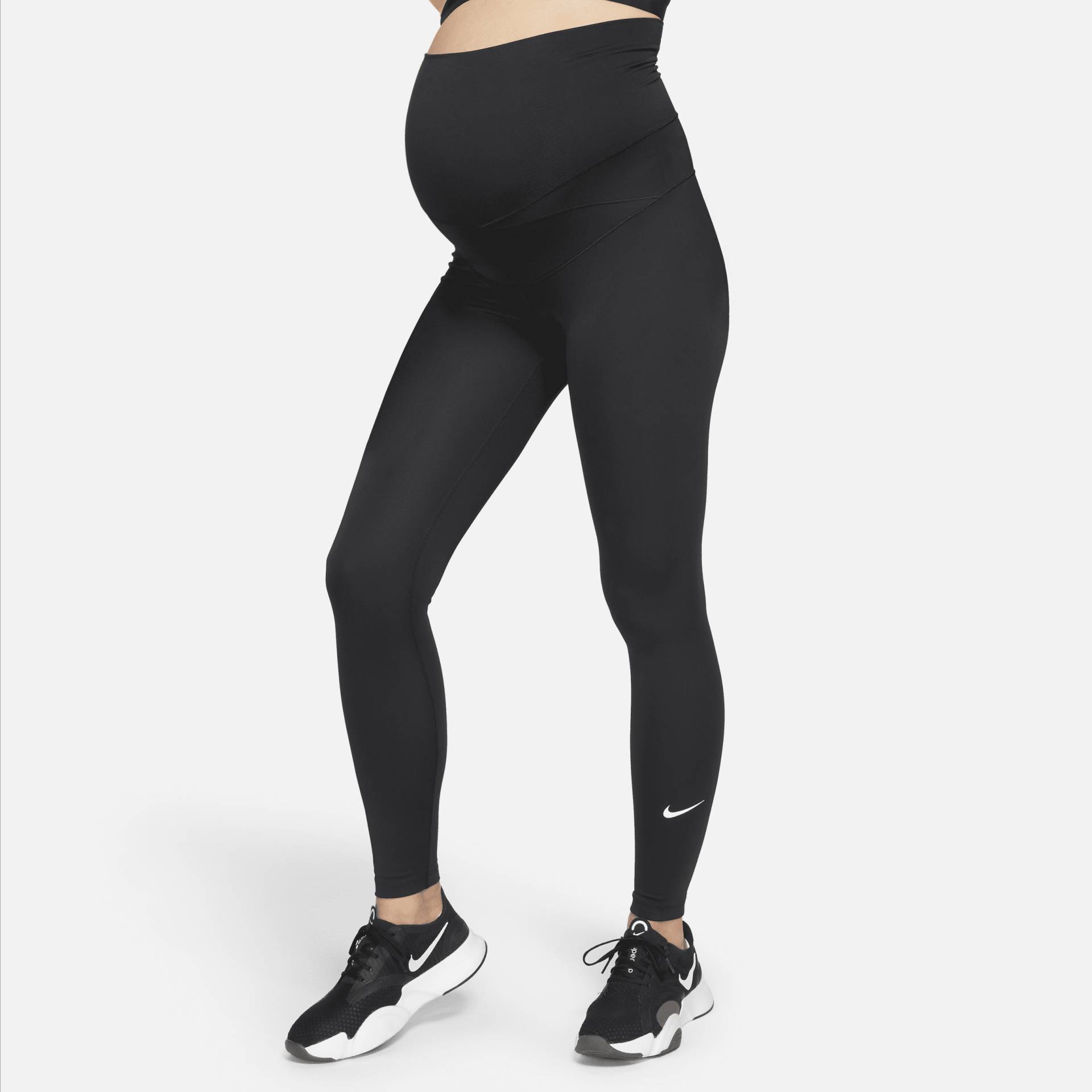 Nike One (M) Damen-Leggings mit hohem Bund (Umstandskleidung) - Schwarz von Nike