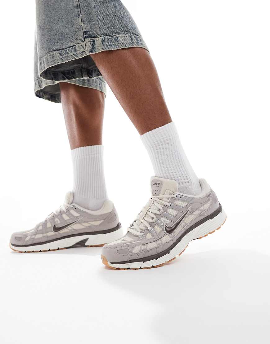 Nike - P-6000 - Unisex-Sneaker in Grau und Braun von Nike