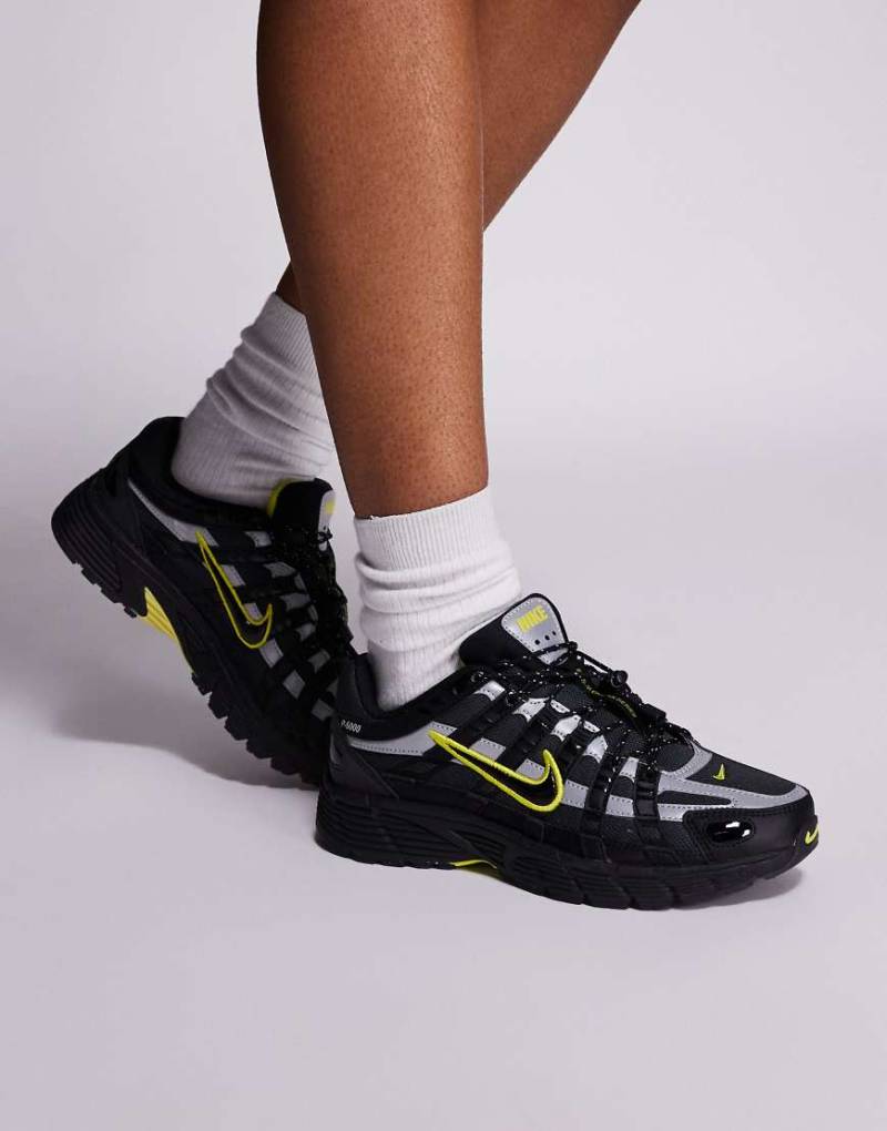 Nike - P-6000 Utility - Unisex-Sneaker in Schwarz und Gelb von Nike