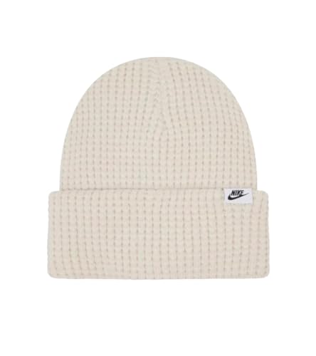 Nike Peak Waffelstrickmütze (US, Alpha, Einheitsgröße, Beige) von Nike