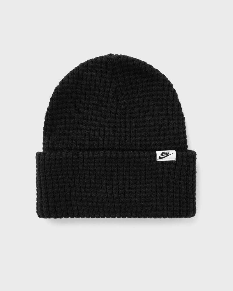 Nike Peak Waffle Knit Beanie men Beanies black in Größe:ONE SIZE von Nike