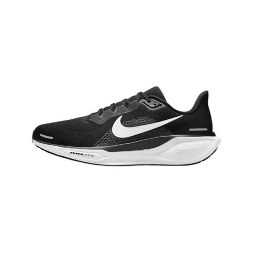 Nike Pegasus 41 Herren (extraweit) Straßenlaufschuh, Black/White-Anthracite, 44.5 EU X-Weit von Nike
