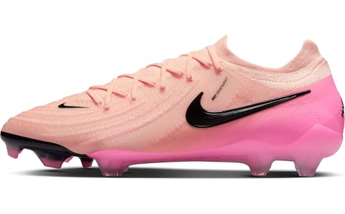 Nike Herren Phantom GX 2 Elite FG Low-Top-Fußballschuh, Crimson Tint/Black-Pink Blast, 45 EU von Nike