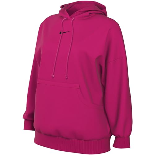 Nike Phoenix Women Hoody Kapuzenpullover (DE/NL/SE/PL, Alphanumerisch, XS, Regular, Regular, Fireberry) von Nike