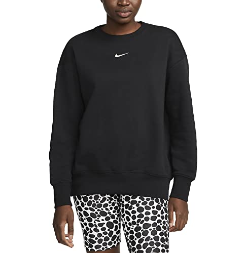 Nike Phönix Women Sweater Sweatshirt (S, Black) von Nike