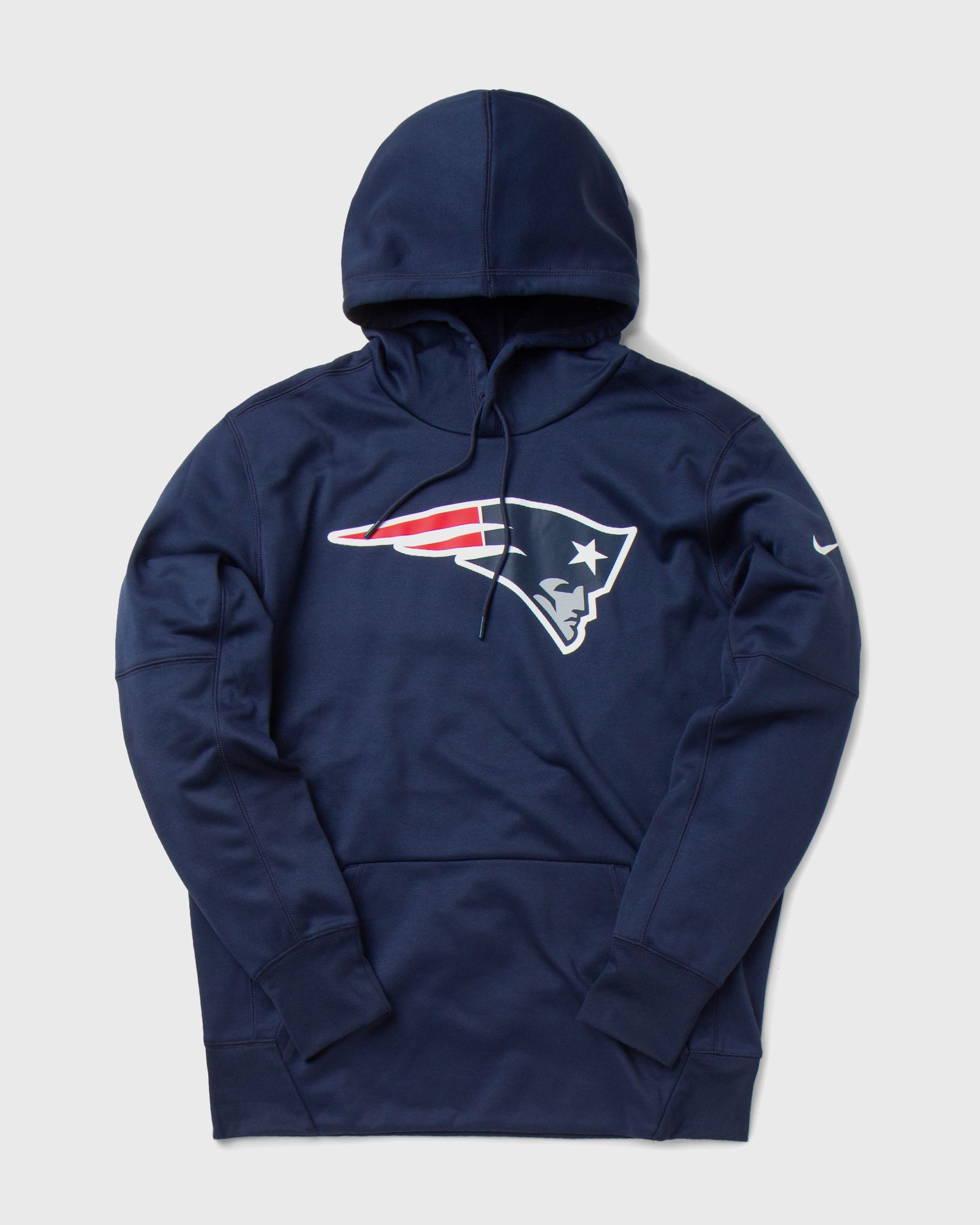 Nike Prime Logo Therma Hoodie New England Patriots men Hoodies|Team Sweats blue in Größe:M von Nike