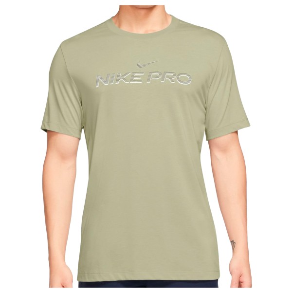 Nike - Pro Dri-FIT Fitness T-Shirt - Funktionsshirt Gr S beige von Nike