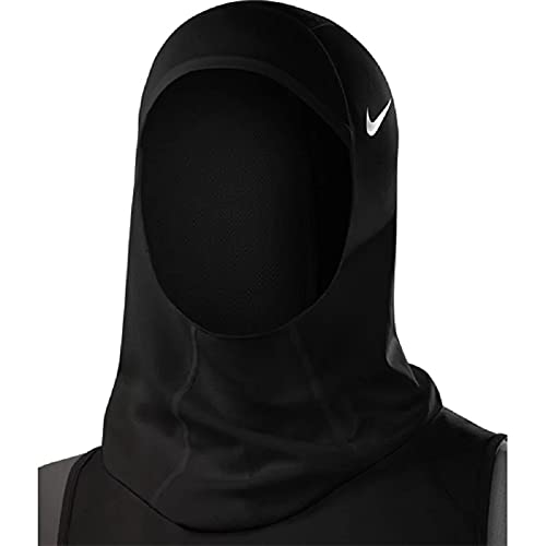 Nike Pro Hijab 2.0 Kopftuch (XS/S, black/white) von Nike