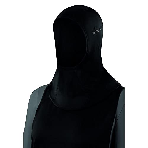 Nike Pro UV Contoured Hijab Sportler Kopftuch Schal schwarz, schwarzes, XS-S von Nike