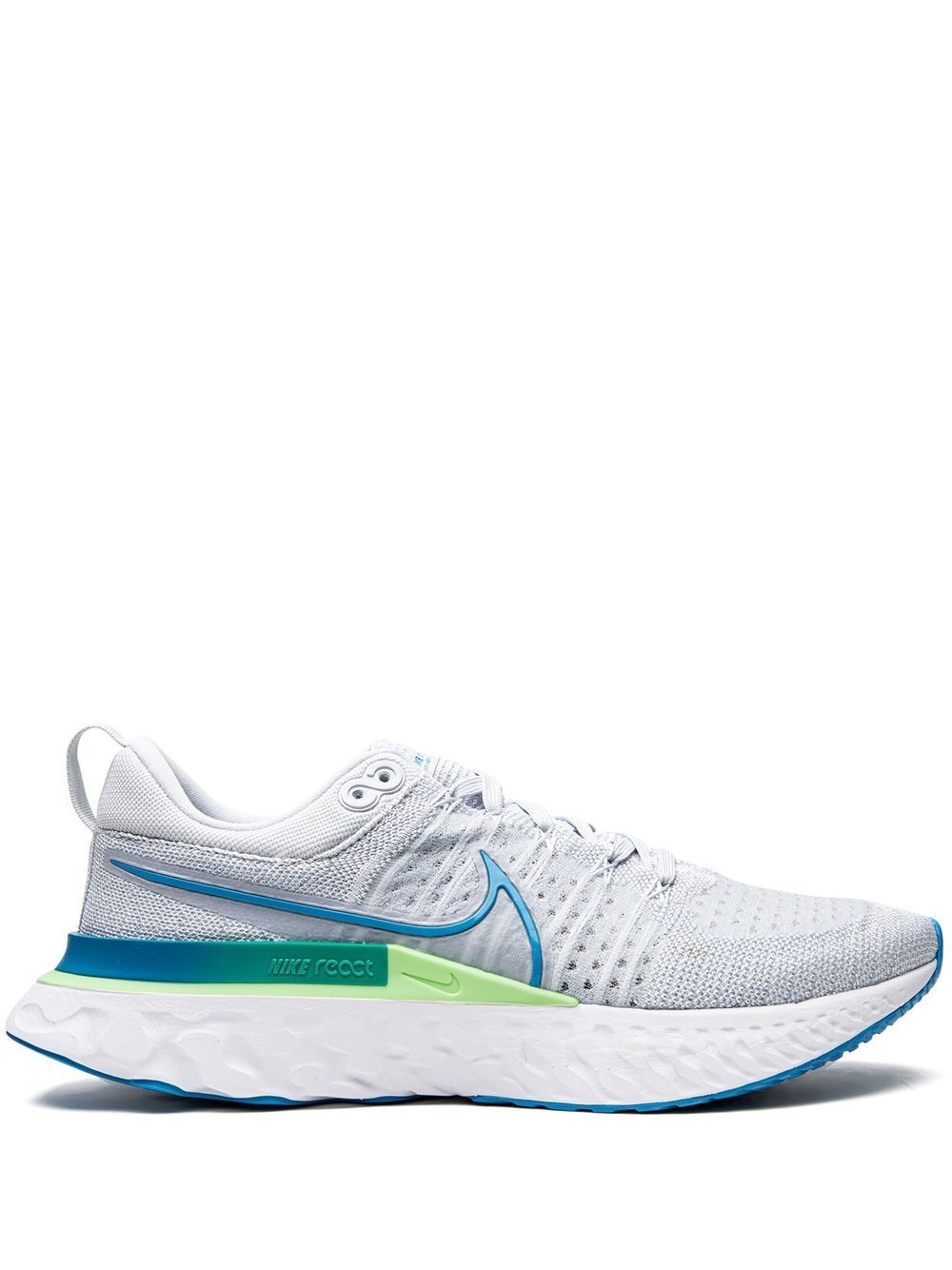 Nike React Infinity Run Flyknit 2 Sneakers - Grau von Nike