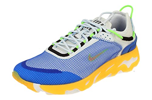 Nike React Live PRM Herren Running Trainers CZ9081 Sneakers Schuhe (UK 7.5 US 8.5 EU 42, Football Grey Laser orange 001) von Nike