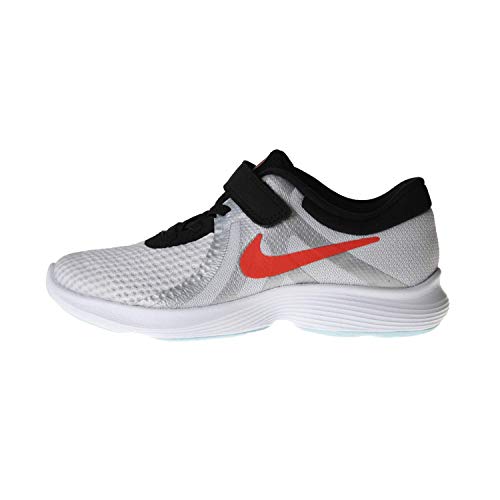 Nike Revolution 4 Sd (PSV) Cross-Trainer, Weiß (Pure Platinum/Team Orange-Blac 001), 29 EU von Nike