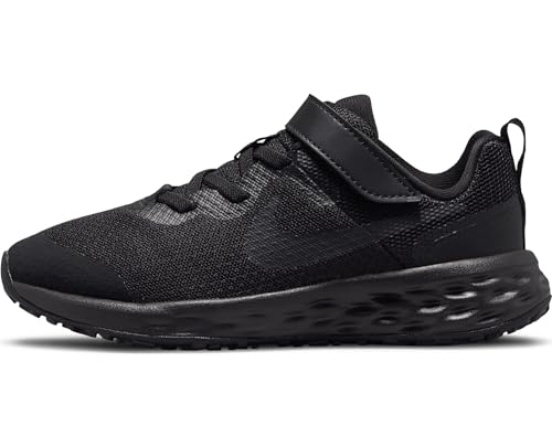 Nike Revolution 6 Nn (Gs) Gymnastikschuh, Black Black Dk Smoke Grey, 36 EU von Nike