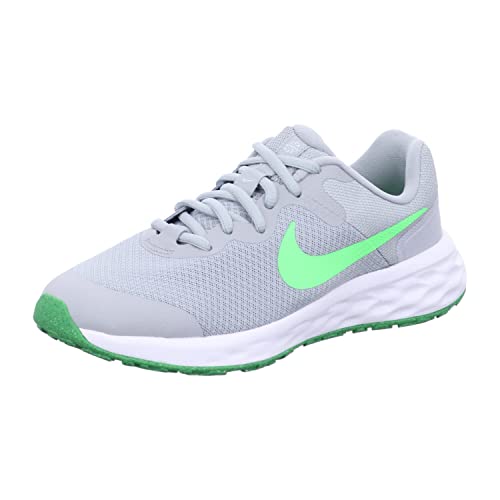 Nike Revolution 6 Adults Schuhe, Lt Smoke Grey/Green Strike-Dk, 36.5 EU von Nike