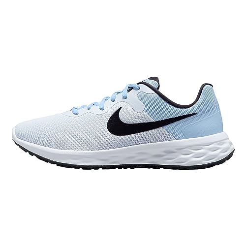Nike Revolution 6 Straßenlaufschuh für Herren, Football Grey/Black-Cobalt Bliss-Wh, DC3728-014, 48.5 EU (14 US) von Nike