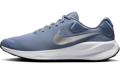 Nike Revolution 7 Straßenlaufschuh für Herren, Ashen Slate/Metallic Silver-White, FB2207-403, 38.5 EU (6 US) Nike Revolution 7 Straßenlaufschuh für Herren, Ashen Slate/Metallic Silver-White, FB2207-403, 38.5 EU (6 US) von Nike