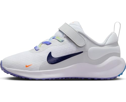 Nike Revolution 7 NN SE (PSV) Trainingsschuh, White/Midnight Navy-Photon Dust, 25 EU von Nike