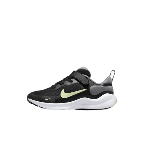 Nike Revolution 7 Schuh für jüngere Kinder, Black/Barely Volt-Smoke Grey-White, FB7690-006, 29.5 EU (12C US) Nike Revolution 7 Schuh für jüngere Kinder, Black/Barely Volt-Smoke Grey-White, FB7690-006, 29.5 EU (12C US) von Nike