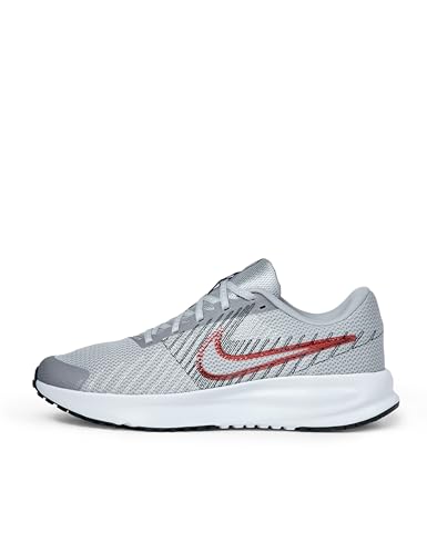 Nike Run Defy Straßenlaufschuh für Herren Laufschuh, Wolf Grey/Schwarz/Weiß/Bright Crimson, 40 EU Nike Run Defy Straßenlaufschuh für Herren Laufschuh, Wolf Grey/Schwarz/Weiß/Bright Crimson, 40 EU von Nike