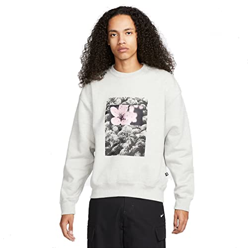 Nike SB Natural Border Crew Sweatshirt für Herren Grey Heather L Nike SB Natural Border Crew Sweatshirt für Herren Grey Heather L von Nike