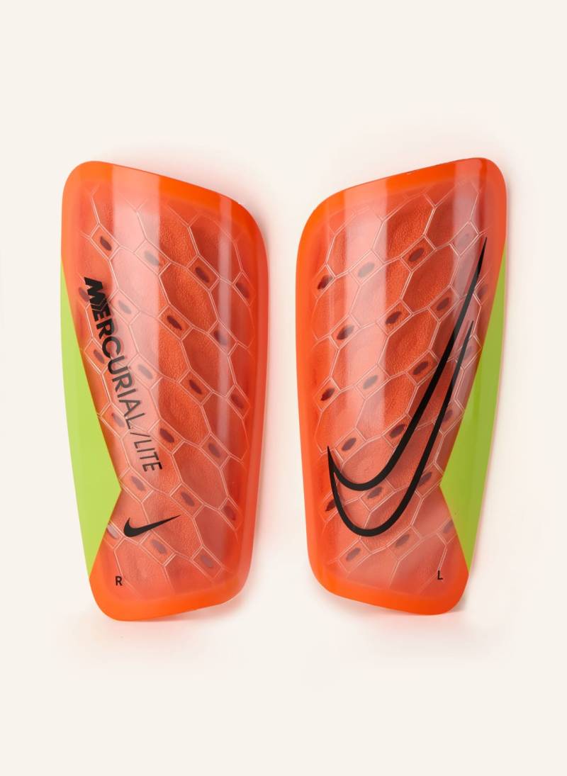 Nike Schienbeinschützer Mercurial Lite Superlock rot von Nike