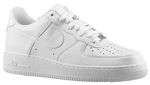 Nike Schuhe Air Force 1 ´07 Größe: 44,5 Farbe: 111wht/wht von Nike