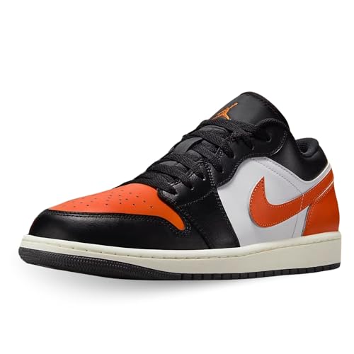 Nike Schuhe Air Jordan 1 Low (GS) Code 553560-081 Schwarz Jungen, Schwarz Weiß Orange, 35.5 EU von Nike