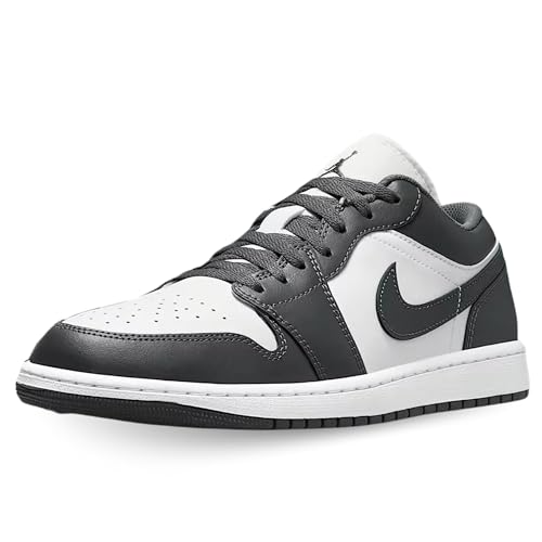 Nike Schuhe Air Jordan 1 Low Code 553558-044 Grau Herren, Grau-Weiß., 43 EU von Nike