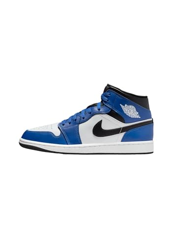 Nike Schuhe Air Jordan 1 Mid Code DQ8426-402, Blau Weiß Schwarz, 42 EU von Nike