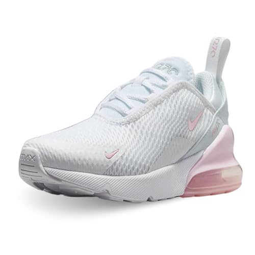 Nike Schuhe Air Max 270 (PS) Code AO2372-122 Weiß, Weiß Rosa, 29.5 EU von Nike