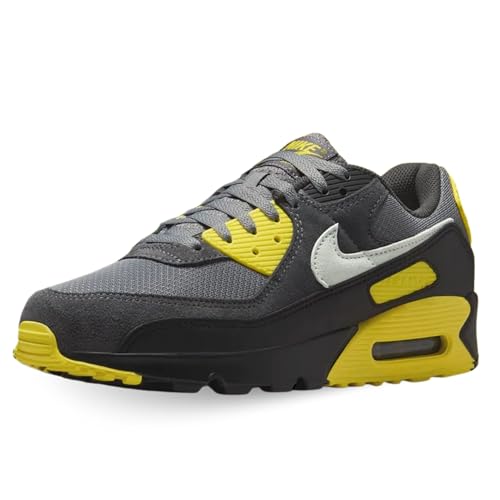 Nike Schuhe Air Max 90 Code DM0029-016 Grau Herren, Grau Gelb, 44.5 EU von Nike