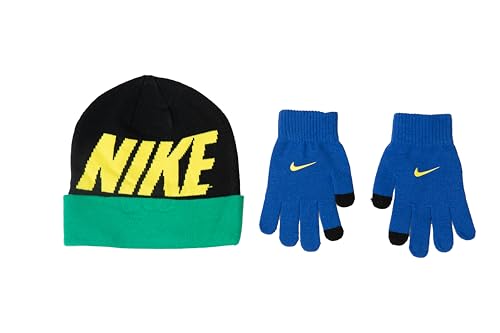 Nike Set Hut+Handschuhe Jungen Schals & Set Schwarz JR von Nike