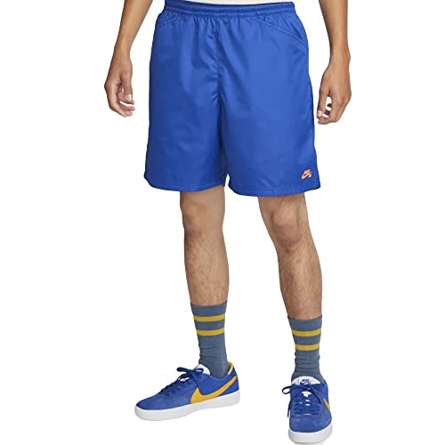 Nike Shorts Chino Skateboard SB blau Code DH2892-480, Blau/Orange, XS von Nike