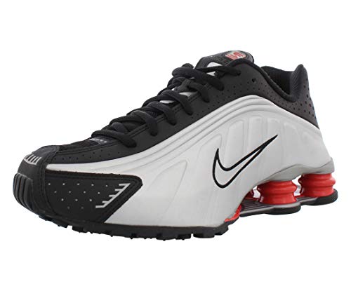 Nike Shox R4 für Herren Bv1111-100, Silber (Silver/ Black/ Red), 43 EU von Nike
