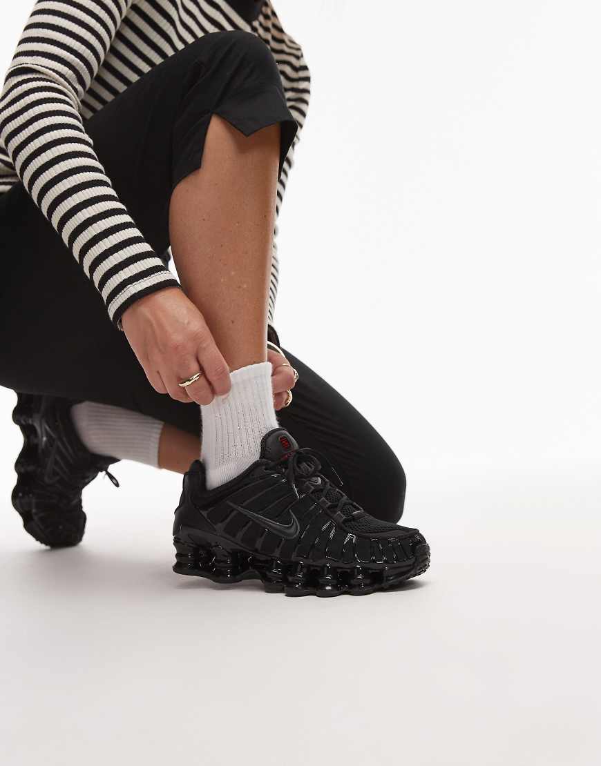 Nike - Shox TL - Unisex-Sneaker in Schwarz von Nike