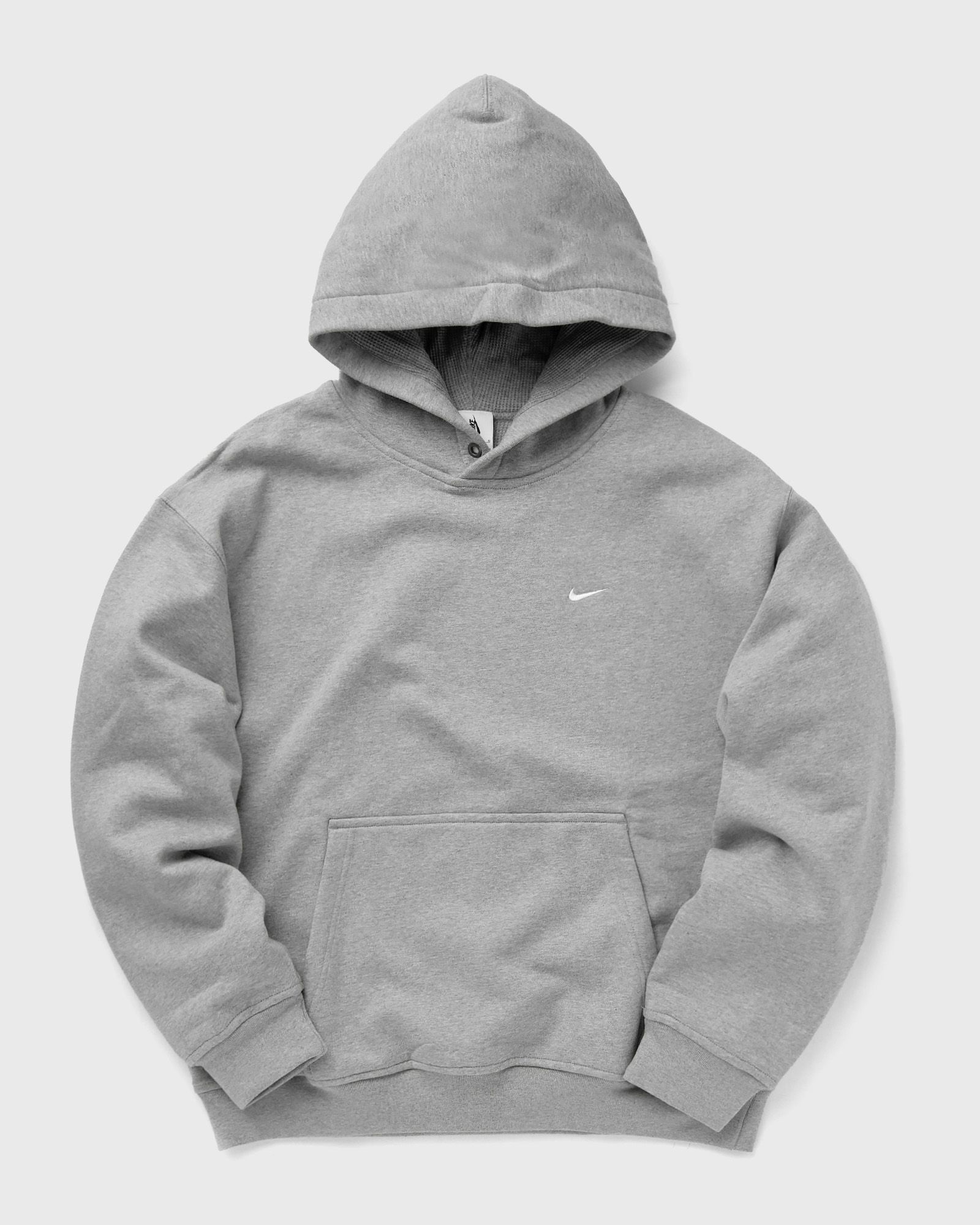 Nike Solo Swoosh Fleece Thermal Pullover Hoodie men Hoodies grey in Größe:XXL von Nike