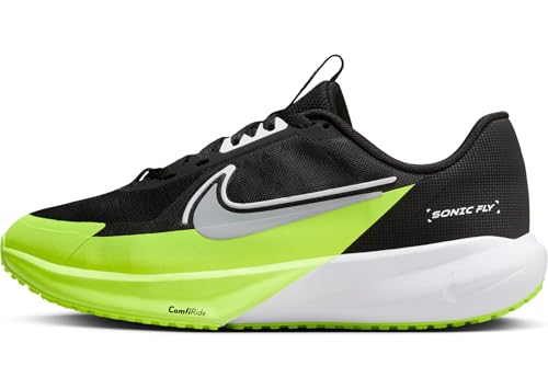 Nike Sonic Fly (ältere Kinder) Laufschuh, Black/Wolf Grey-White-Volt, 38 EU Nike Sonic Fly (ältere Kinder) Laufschuh, Black/Wolf Grey-White-Volt, 38 EU von Nike