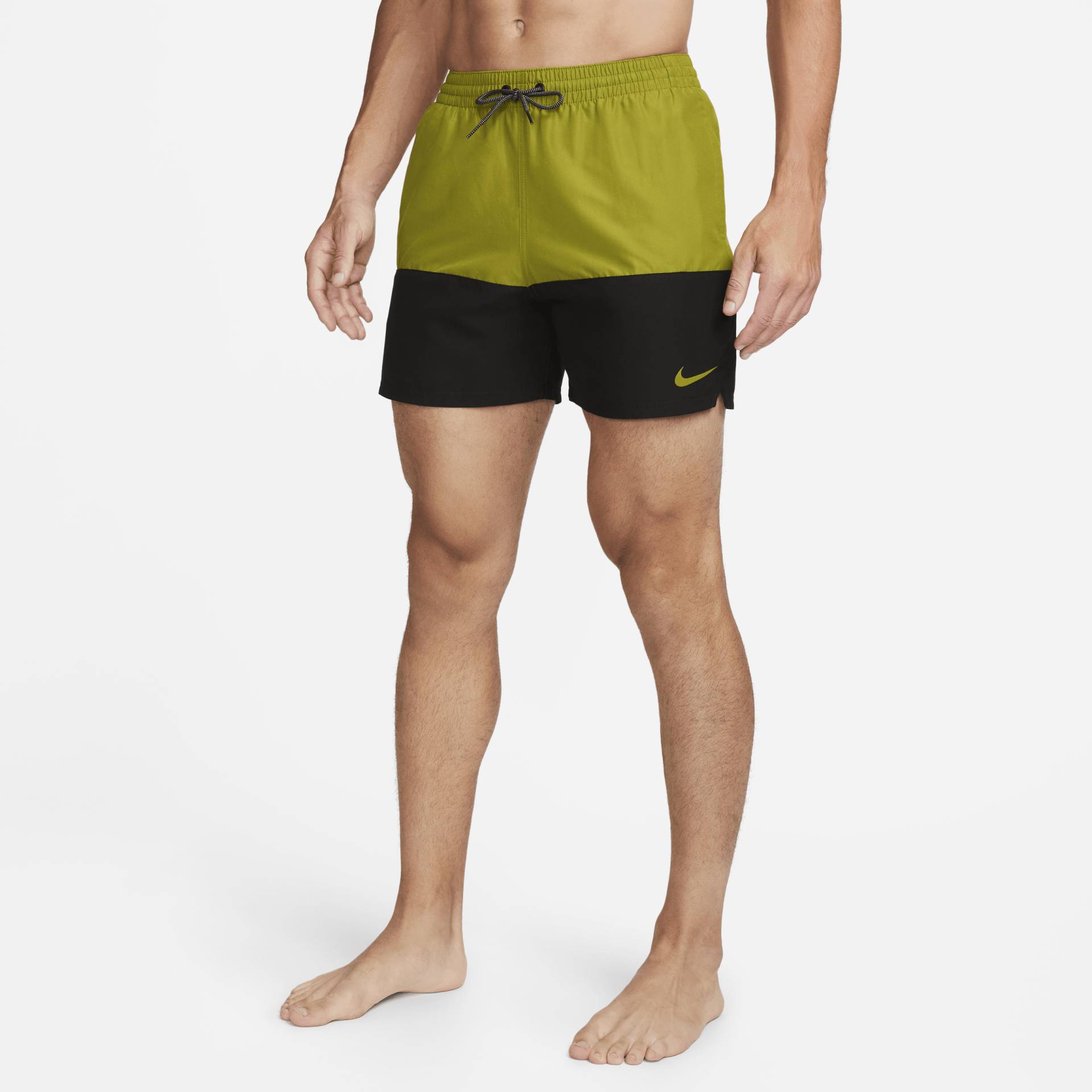 Nike Split Herren-Badeshorts (ca. 12,5 cm) - Grün von Nike