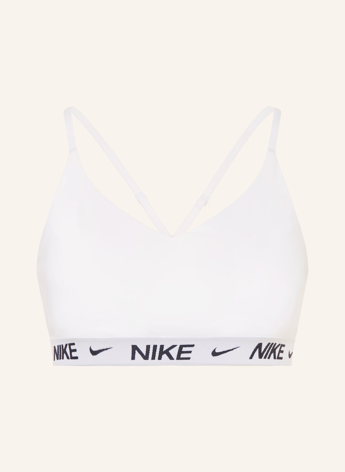 Nike Sport-Bh Indy weiss von Nike
