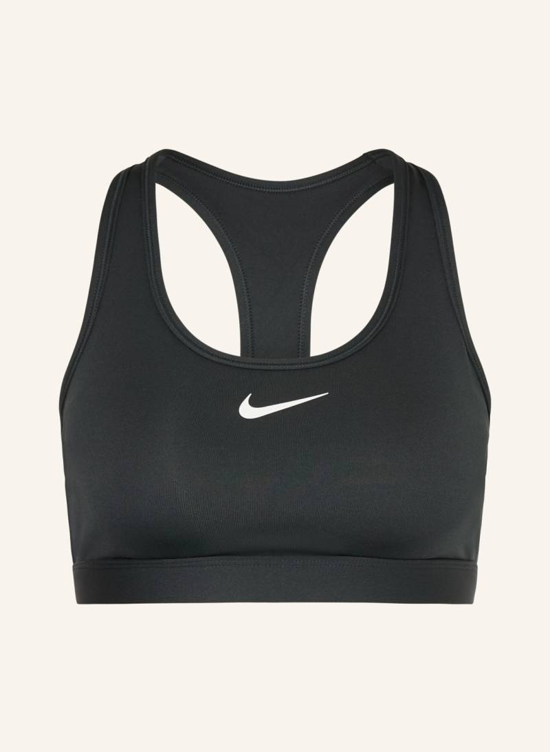 Nike Sport-Bh Swoosh grau von Nike