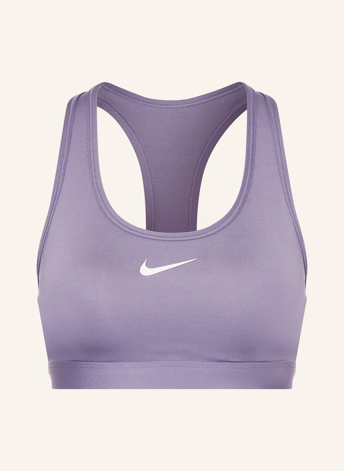 Nike Sport-Bh Swoosh lila von Nike