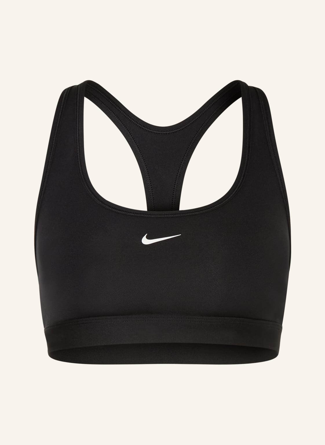 Nike Sport-Bh Swoosh schwarz von Nike