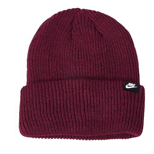 Nike Sportswear Beanie Fisherman Unisex - (DV5435-638), Dark Beetroot, Einheitsgröße von Nike