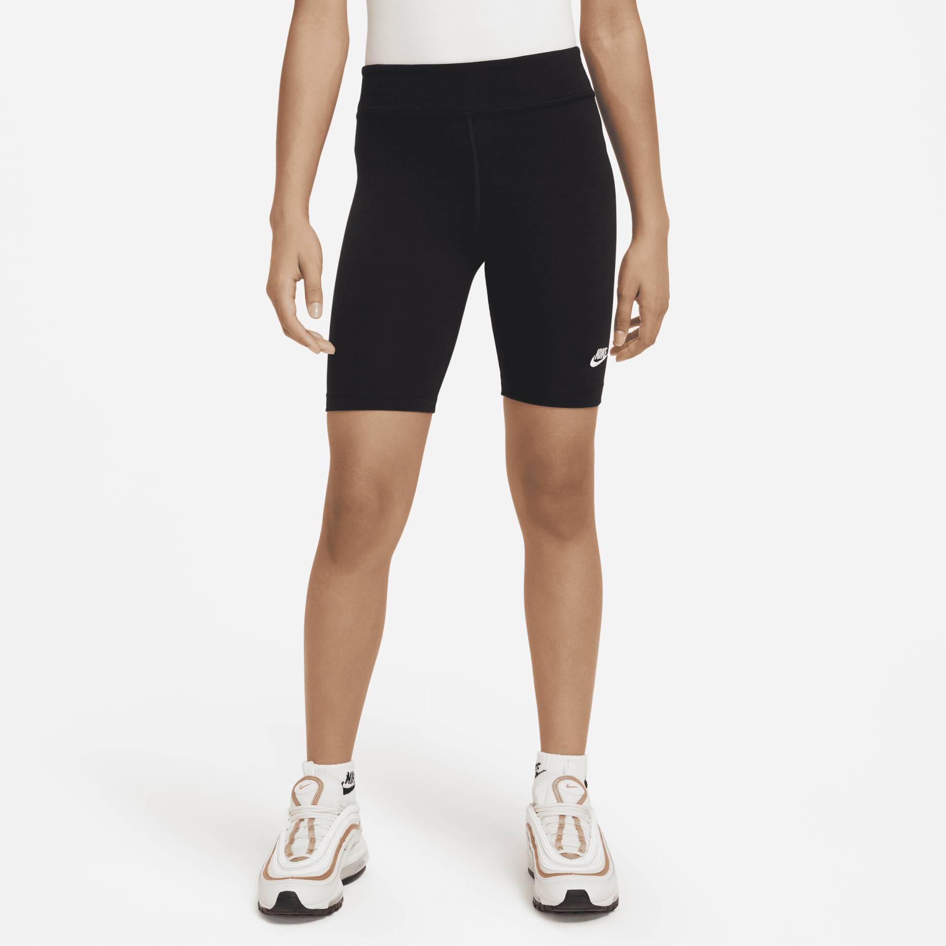 Nike Biker-Shorts (ca. 18 cm) für ältere Kinder (Mädchen) - Schwarz von Nike
