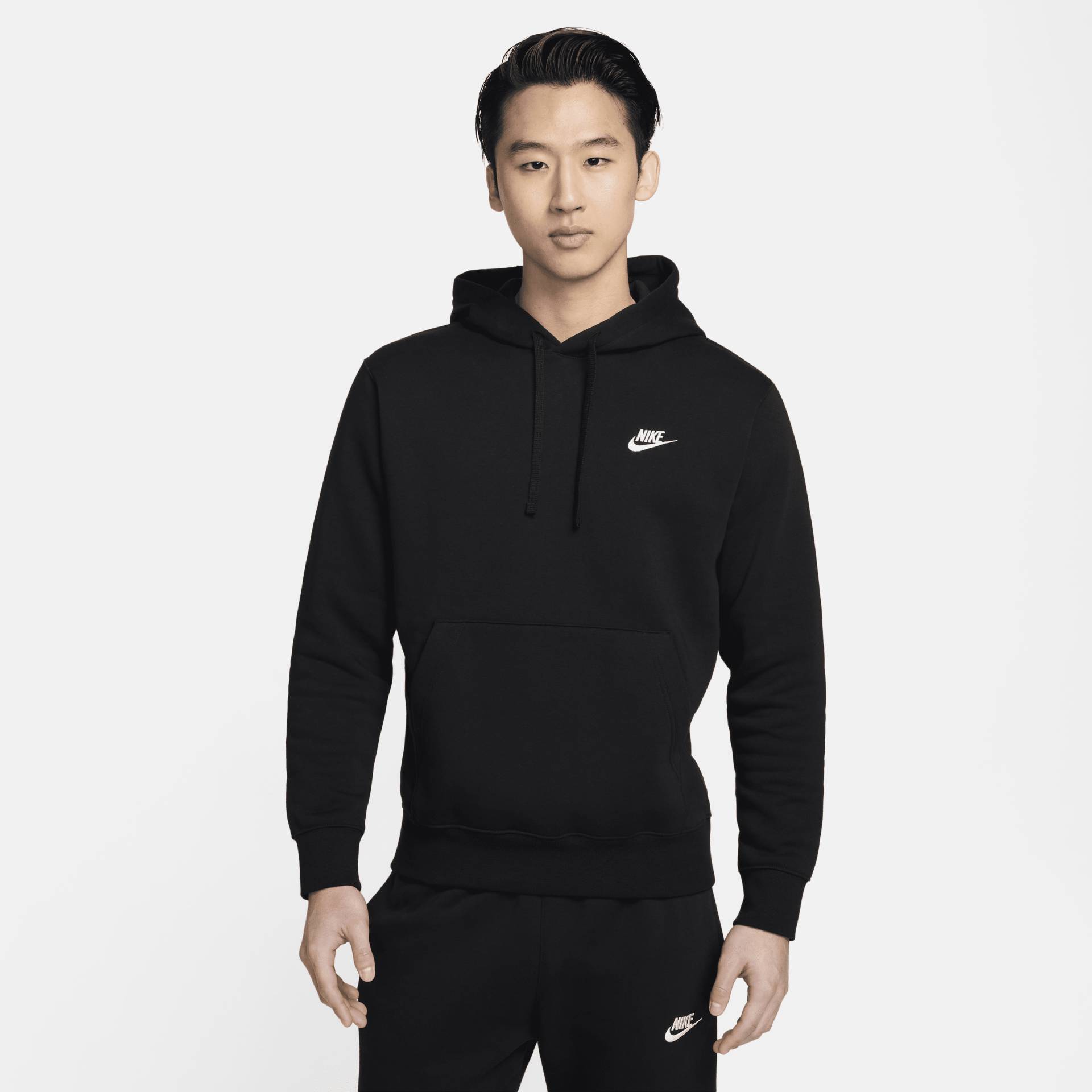 Nike Sportswear Club Fleece Hoodie - Schwarz von Nike