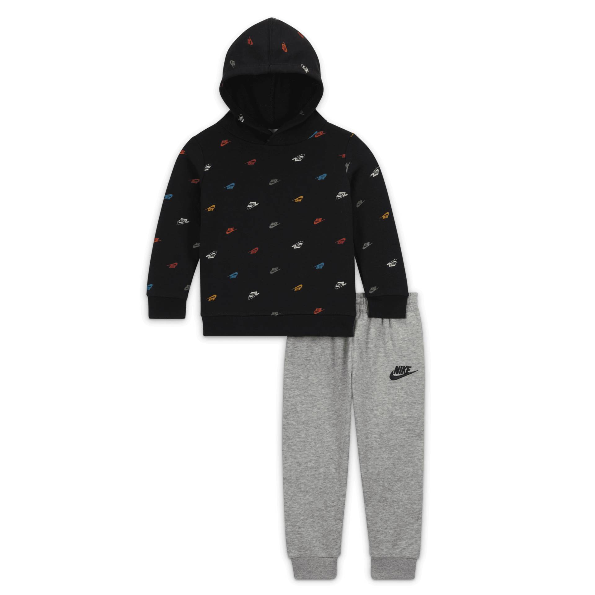 Nike Sportswear Club Printed Hoodie Set zweiteiliges Fleece-Set für Babys - Grau von Nike