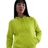 Nike Sportswear Damen Kapuzenpullover - Grün - Größe 40 - Baumwoll-Jersey von Nike